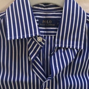 Polo Ralph Lauren Striped Shirt Dress Size 2